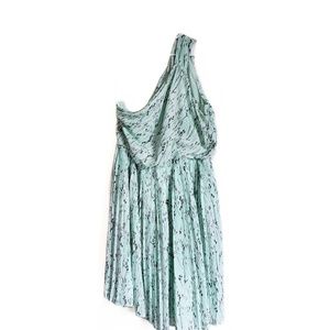 Vince Camuto Mint One Shoulder Dress